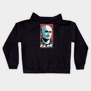 phil collins // vektor art design v1 Kids Hoodie